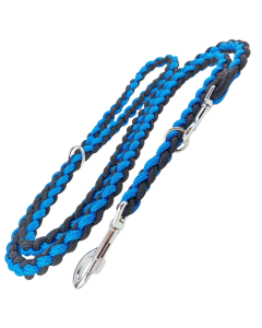 SMYCZ PLECIONA REGULOWANA NIEBIESKO-CZARNA