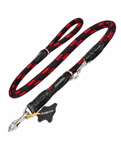 SMYCZ LINKA SZYTA CZERWONO - CZARNY