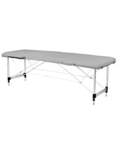 Activ Fizjo Stół składany do masażu aluminiowy komfort Activ Fizjo 2 segmentowy szary