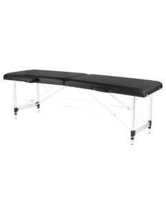 Activ Fizjo Stół składany do masażu aluminiowy komfort Activ Fizjo 2 segmenty czarny