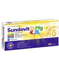 Sundovit D3+Mg+K2+B6