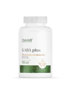 Suplement diety OstroVit Gaba Plus - GABA i Melatonina - 90 tabletek