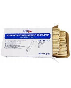 Szpatułki laryngologiczne niejałowe - 100szt.