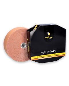Taśma do kinesiotapingu yellowTAPE - 5 cm x 32 m - Cielisty
