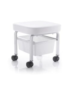 Taboret kosmetyczny do pedicure z pojemnikiem Activeshop