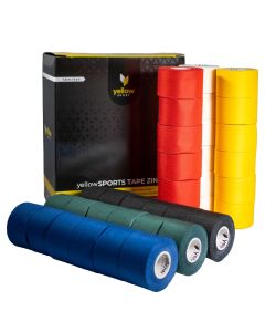 Taping sztywny z dodatkiem tlenku cynku yellowSPORTS TAPE ZINK 3,8cmx9,1m- 36 sztuk