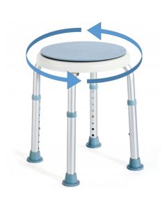 Timago Taboret prysznicowy TGR-R KP-O 5021 okrągły obrotowy