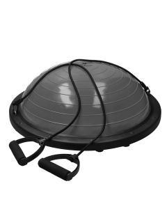 Trener równowagi z uchwytami yellowBOSU - szary