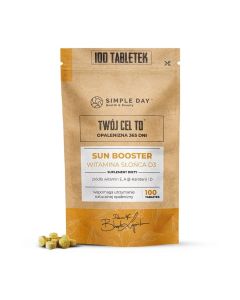 Sun Booster - suplement diety na opalanie - 100 tabletek 
