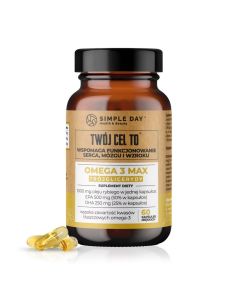 TW&Oacute;J CEL TO Omega3 MAX &ndash; 60 kapsułek