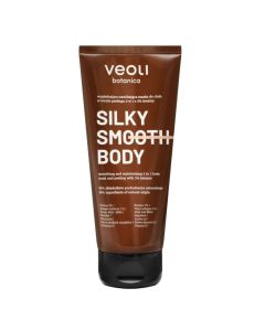 Wygładzająco-nawilżająca maska do ciała w formie peelingu 2 w 1 z 3% betainy SILKY SMOOTH BODY