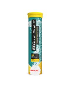 STADA PHARM WALMARK CALCIUM + WIT. D3 + WIT. K2, 20 tabletek musujących