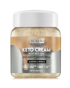 Keto Krem do kawy i kanapek - wegański i bezglutenowy - Waniliowy 250g