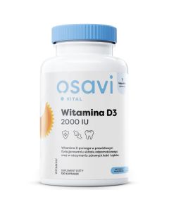 Osavi Witamina D3 2000 IU - 120 kapsułek