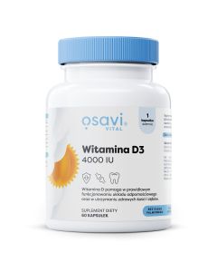 Witamina D3, 4000 IU - kapsułki miękkie