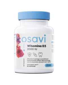 Osavi Witamina D3 2000 iu - 60 kapsułek
