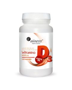 Witamina D3 FORTE oil 4000 j.m. 120 kapsułek