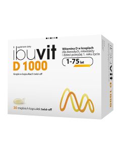 Witamina D 1000 Ibuvit Polpharma - 30 kapsułek