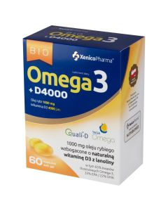 Xenico Pharma Bio Omega3 + D4000
