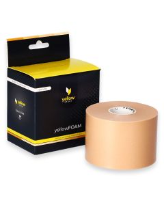 YellowTAPE  Taśma do kinesiotapingu różne kolory i rozmiary-Cielisty-5 cm