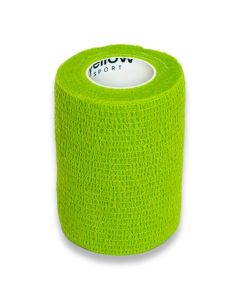 yellowBAND bandaż kohezyjny różne rozmiary i kolory - Zielony - 10 cm