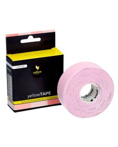 Taśma do kinesiotapingu limfatycznego twarzy yellowTAPE 2,5 cm x 5 m - Pudrowy róż