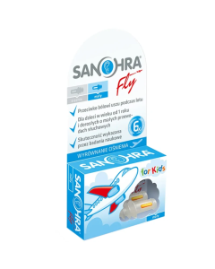 Zatyczki do uszu SANOHRA FLY - dla dzieci