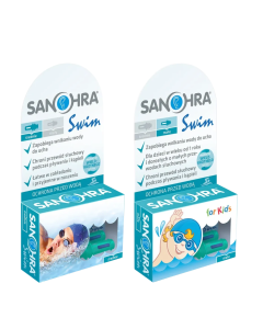 Zatyczki do uszu do pływania SANOHRA SWIM
