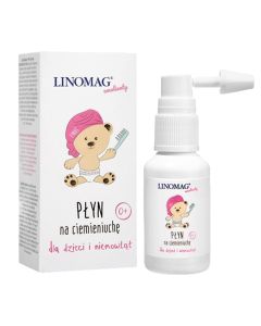 Linomag płyn na ciemieniuchę 30 ml – delikatna pielęgnacja niemowląt - Ziołolek