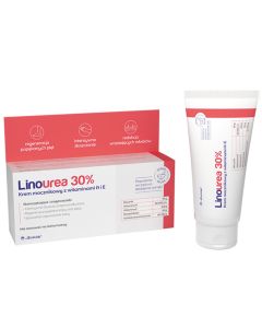 Ziołolek Linourea 30% krem mocznikowy z witaminami A+E 50g 