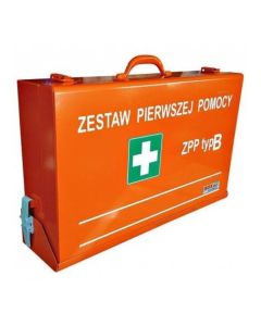 Apteczka pierwszej pomocy BOXMET MEDICAL typ B metalowa - zestaw