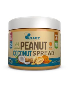 Olimp Peanut Coconut Spread Pasta arachidowo-kokosowa z miodem - 300 g