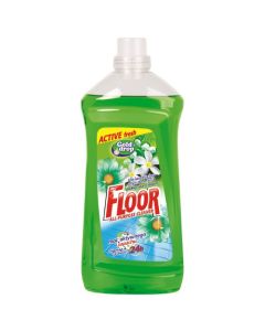 Floor - uniwersalny płyn do mycia podłóg 1500 ml - Zielony