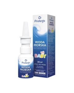 Woda morska Protego Baby spray do nosa od 1 miesiąca życia, 30 ml