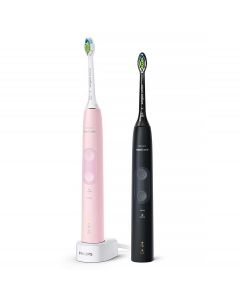 Zestaw szczoteczek Philips Sonicare ProtectiveClean 4500 HX6830/35 - 2 sztuki