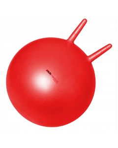 Piłka rehabilitacyjna Hopper z rogami dla dzieci + pompka ARmedical - czerwona 45 cm