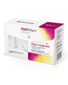 NaturDay OptiMigra - redukcja migreny - 60 kapsułek