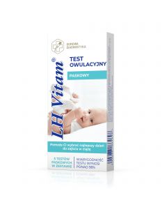 Domowy test owulacyjny – LH Vitam z dokładnością 98%- 5 szt.