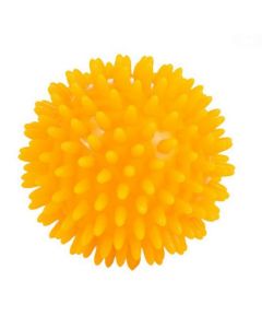 Piłka rehabilitacyjna z kolcami Jeżyk Timago TGR PRJ 101 C - Kolor żółty, rozmiar 8 cm