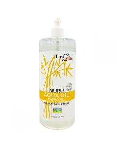 LoveStim Nuru Aqua Oil - do masażu erotycznego - 1L