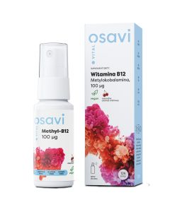 Osavi - Witamina B12 w spray'u 100 µg - smak c- 25ml