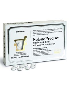 Pharma Nord SelenoPrecise 100mcg- Wspomaga prawidłowe funkcjonowanie tarczycy - 60 tabl.