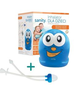 Sanity  AP2516- inhalator, nebulizator dla dzieci ze smoczkiem + GRATIS