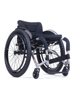 Wózek inwalidzki ze stopów lekkich dla osób aktywnych Sagitta Vermeiren