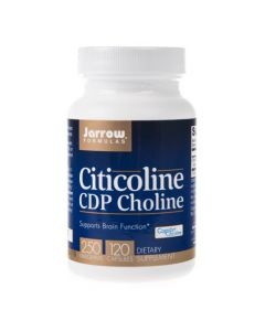 Jarrow Formulas Citicoline CDP Choline - Wsparcie pracy mózgu - 250 mg 120 kaps.