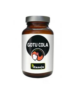 HANOJU Gotu Cola Ekstrakt - Przeciw starzeniu - 400 mg, 90 kaps.