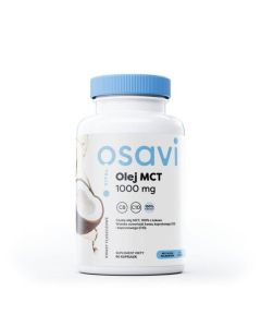 Osavi Olej MCT 1000mg Medium Chain Triglycerides 1000 mg - 60 kapsułek