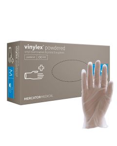 Rękawice Winylowe Mercator Medical VINYLEX transparentne