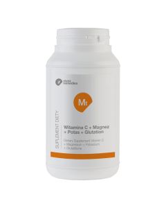 Invex Remedies MT Witamina C+ magnez+ potas+ glutation - Siła napędowa dla ciała - 450 g