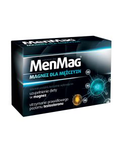 MenMag Aflofarm magnez dla mężczyzn - 30 tabletek